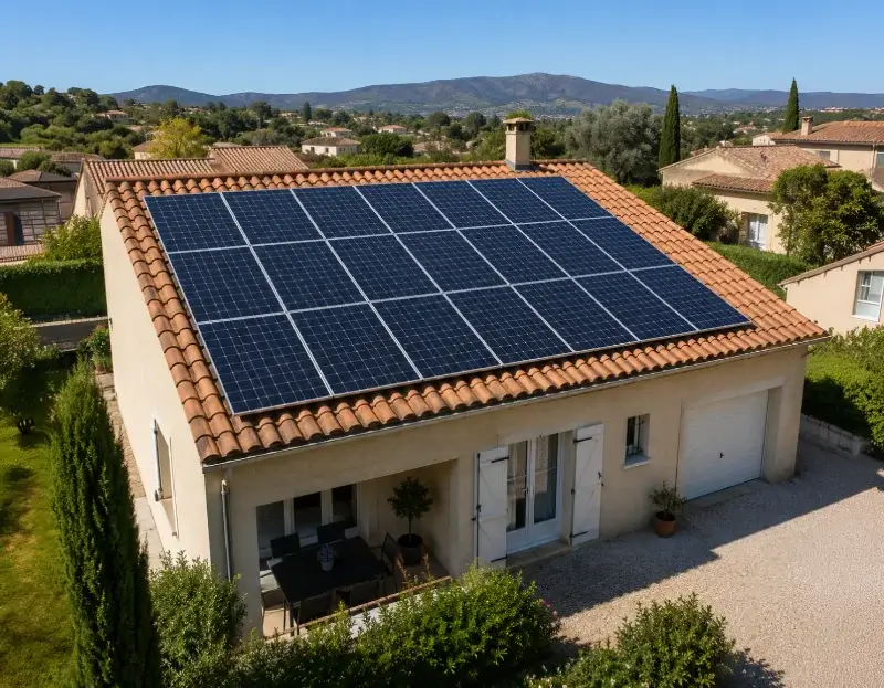 Prime à l'autoconsommation panneaux solaires Courry — aide financière de l'État
